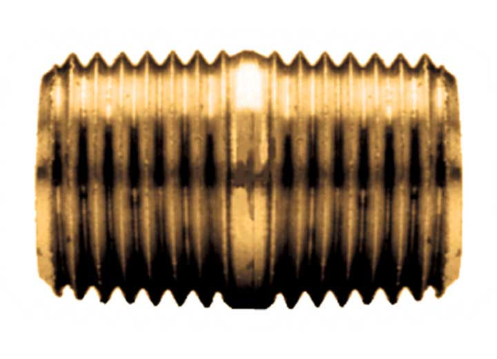 Fairview  - Brass Close Nipple 1/2in Male - 112-D