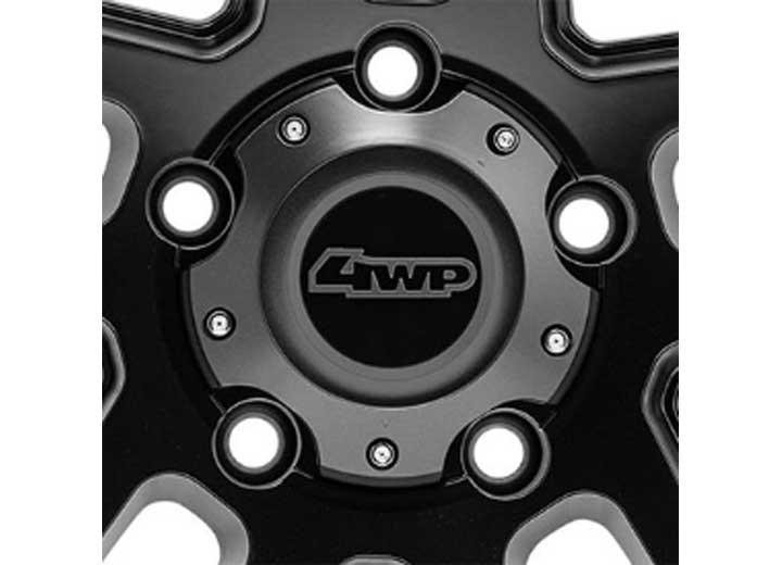 4WP Product - Tseries 5 On 4.5/5 On 5 Center Cap; Satin Black - 501432702