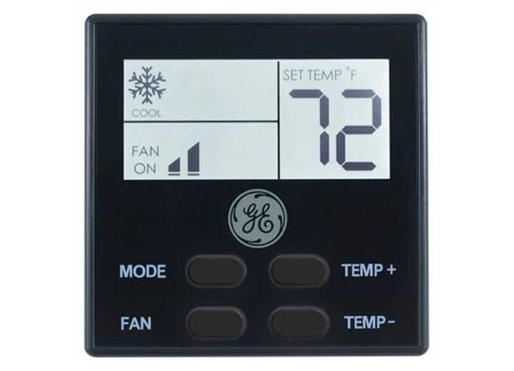 GE Appliances - Ge Electronic Ducted Upgrade Kit  Black - RVAC-DKITB