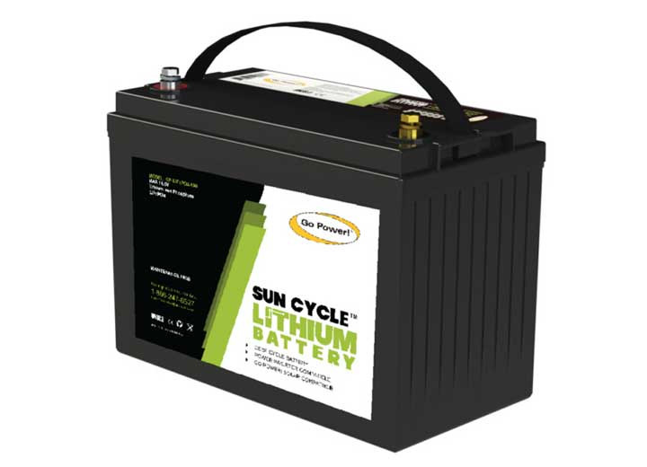 Go Power! - Gplifepo4100 100 Amp Hour Lithium Battery 12 Volt - 82738