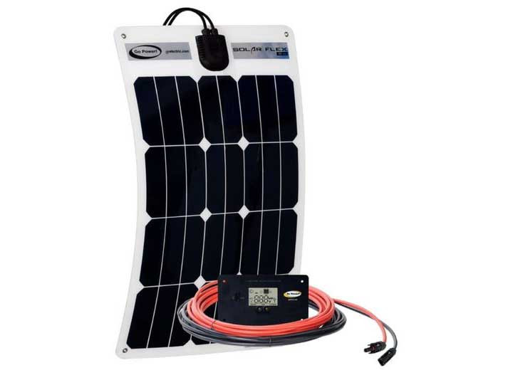 Go Power! - Gpflex35: 35 Watt Flexible Solar Kit With 10 Amp Controller - 83302