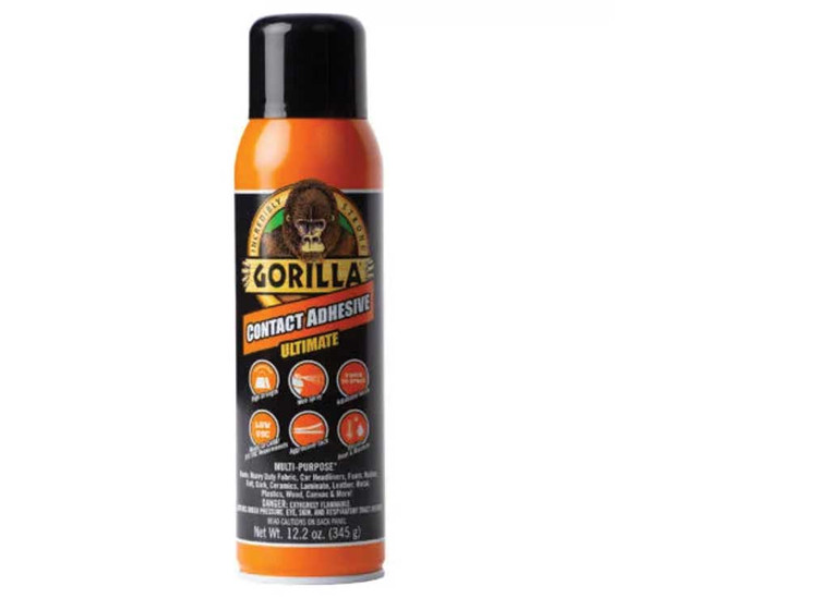 Gorilla Glue - Gorilla Contact Adhesive Ultimate 12.2 Oz Clear - 109852