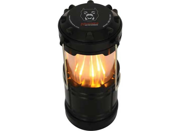 Hughes - Bright Camp Lantern With Two Lighting Modes  White And Flickering Flame - LANTERN