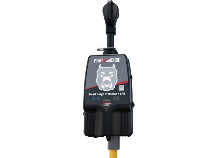 Hughes - 50a Gen Ii Power Watchdog Rv Surge Protector W/epo Shut Off+ Wifi Monitoring/controlportableblk - PWD50EPOW