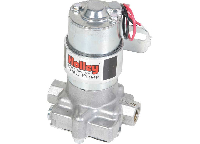 Holley - 140 Gph Black Electric Fuel Pump(compatible With Gasoline Only) - 12-815-1