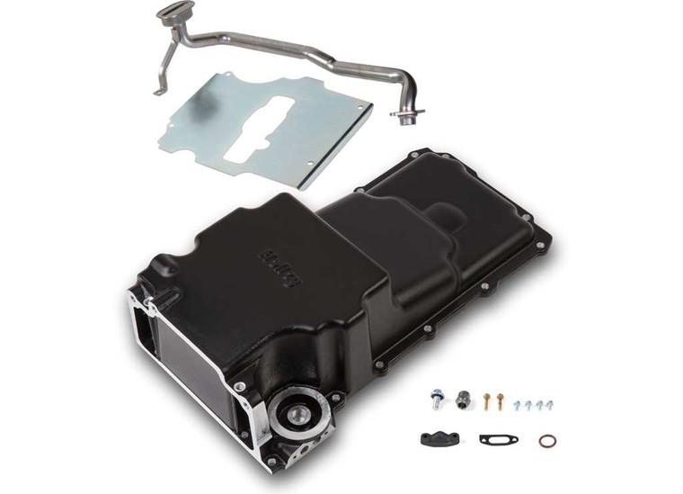 Holley - Oil Pan Ls Retrofit Gen 1 Fbody  Black - 302-2BK