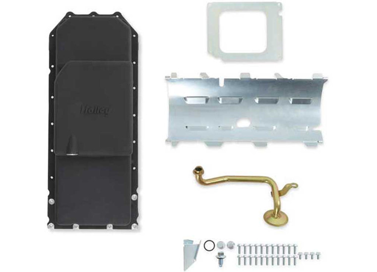 Holley - Cast Hemi Midsump Panlate/vvt Bk - 302-61BK