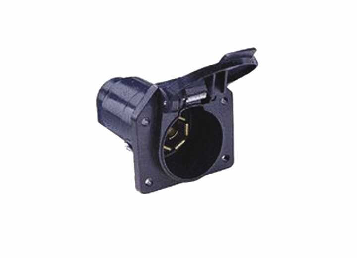 Hopkins - 7 Pole Rv Blade Car End (plastic) - 48485