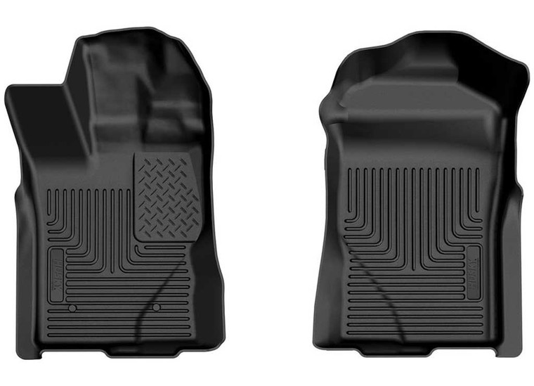 Husky Liner - 24c Ranger Supercrew Wb Front Floor Liner 2pc Black - 13791