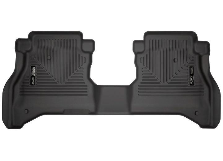 Husky Liner - 20c Gladiator 2nd Row Floor Liner Black Weatherbeater Series - 14881