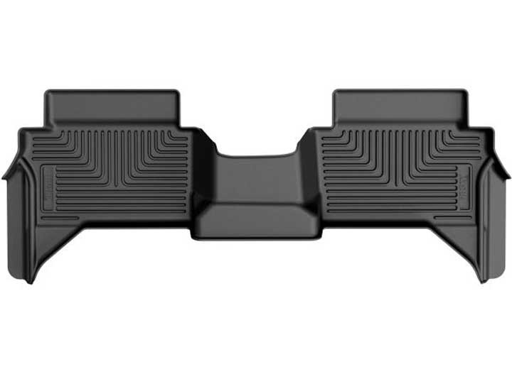 Husky Liner - 24c Tacoma (ex Hybrid Models) Dble Cab Wb 2nd Row Floor Liner 1 Pc Black - 14921