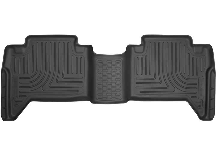 Husky Liner - 1623 Tacoma Crew Cab Manual/at Transmission 2nd Seat Floor Liner Weatherbeater - 14951