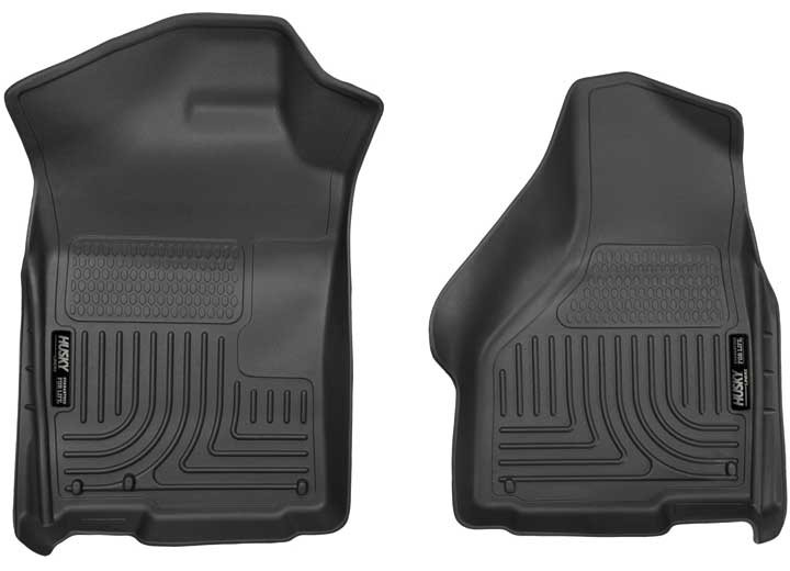 Husky Liner - 0223 Ram 1500/2500/3500 Quad/std Cab Weatherbeater Front Floor Liners Black - 18031