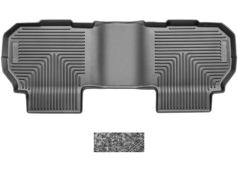 Husky Liner - 24c Traverse Weatherbeater 2nd Row Floor Liner Black - 19921