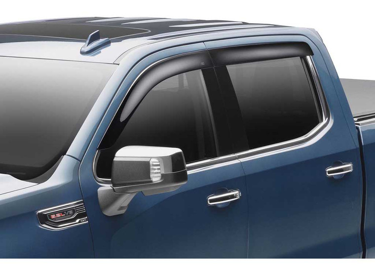 Husky Liner - 1924 Silverado 1500 Crew Cab Ventvisor Low Profile 4 Pc Set Smoke - 2854075