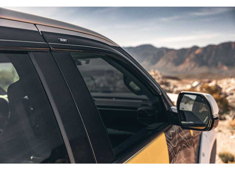 Husky Liner - 2224 Tundra Crewmax Ventvisor Low Profile 4 Pc Set Smoke - 2854111