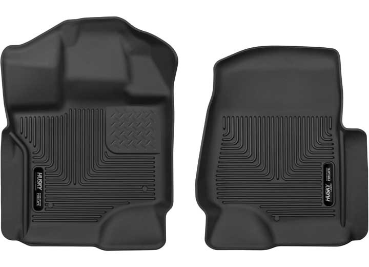 Husky Liner - 1723 Super Duty F250/f350/f450 Crew Cab Front Floor Liners Xact Contour Series - 53361