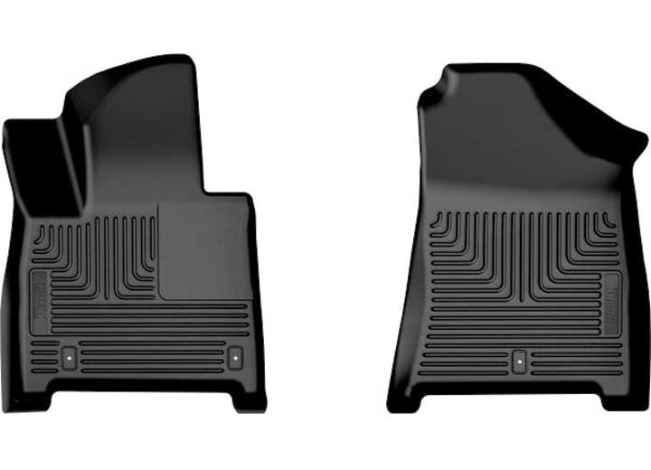 Husky Liner - 24c Santa Fe Xact Front Floor Liner 2 Pc Black - 54411