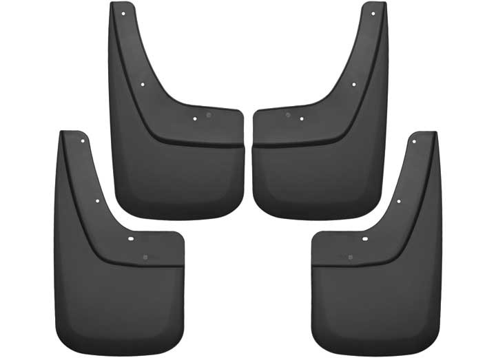 Husky Liner - 1417 Sierra 1500/2500/3500 Not Dually Front And Rear Custom Mud Guard Combo Sets - 56896