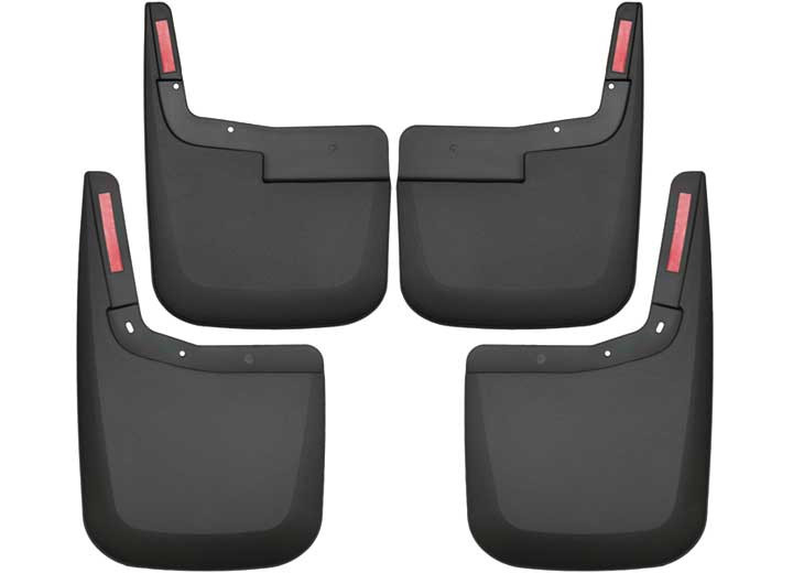 Husky Liner - 1520 F150 W/o Flares Front And Rear Custom Mud Guard Combo Sets - 58446