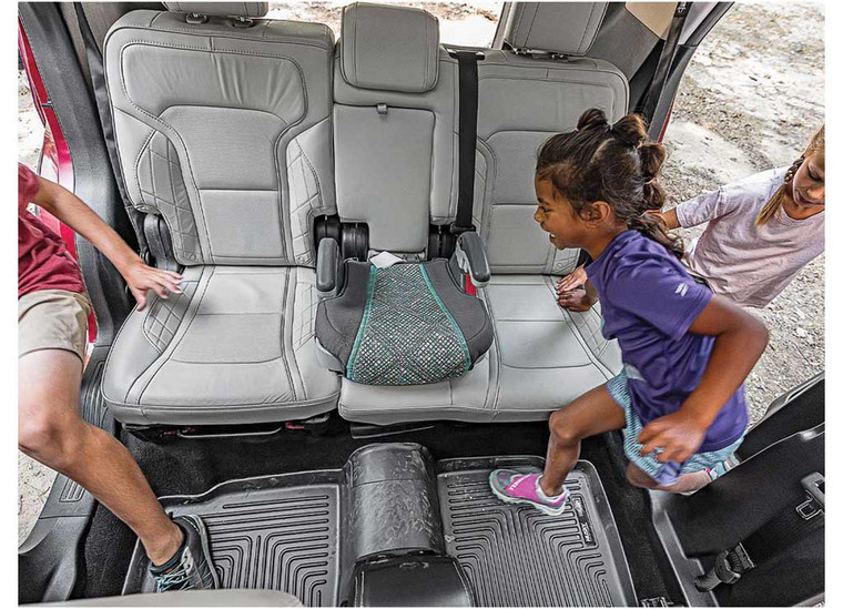 Husky Liner - 24c Tacoma  Hybrid Crew Cab Xact Rear Floor Liner Black - 78371