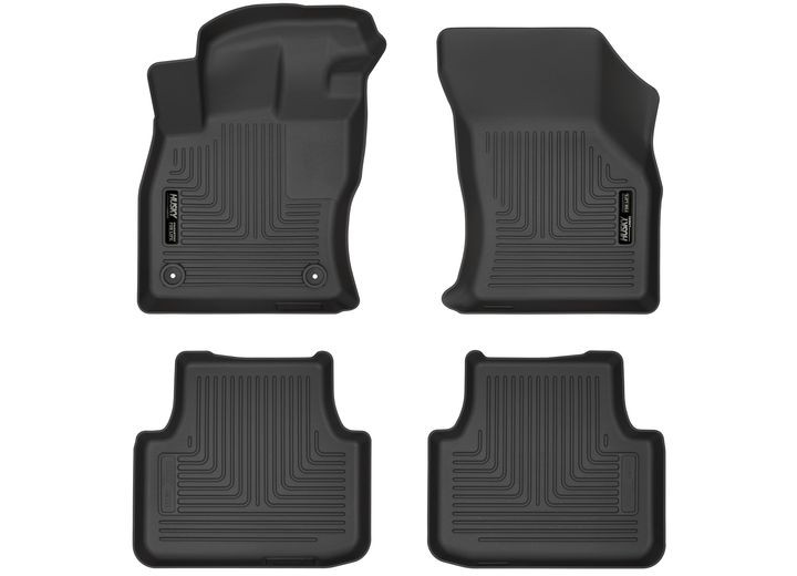 Husky Liner - 19c Jetta Front & 2nd Seat Floor Liners Weatherbeater Series Black - 95831