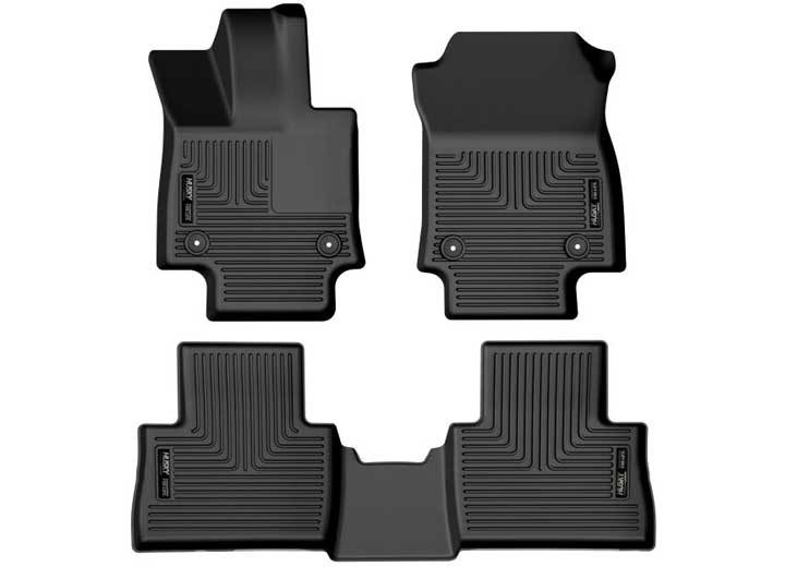 Husky Liner - 22c Lexus Nx250 Weatherbeater Front & 2nd Seat Floor Liner Black - 95901