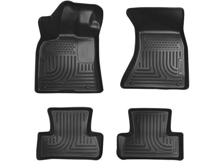 Husky Liner - 1123 Charger/chrysler 300 (rwd Only)front/2nd Seat Floor Liners Black - 98061