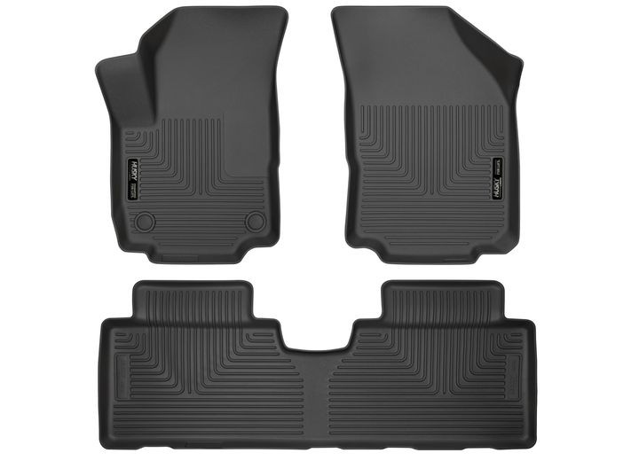 Husky Liner - 18c Equinox Front/2nd Seat Floor Liners Black - 99131