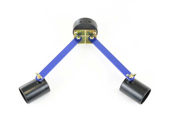 Clam Outdoors - Clamlock Horizontal 2rod Holder - 115401