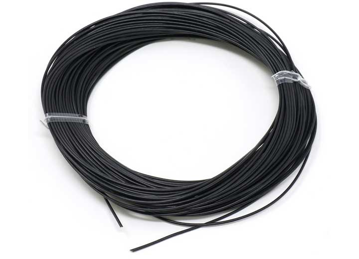 Clam Outdoors - Rattle Reel Line (black)  75 Feet - 115598