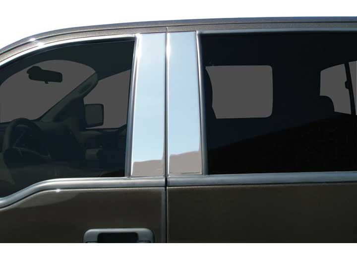 ICI - 0810 Cts 4 Door Pillar Post Trim Stainless Steel 4 Pc. - PP128-304M