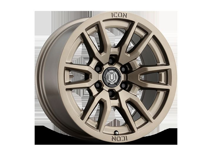 Icon Vehicle Dynamics - Icon Alloys Vector 6 Bronze  17 X 8.5 / 6 X 5.5 / 0mm / 4.75 Bs - 2417858347BR