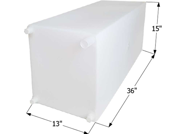 Icon - Fresh Water Tank Wt2463 36x15x13 30 Gal W/1/2in Fittings - 12727