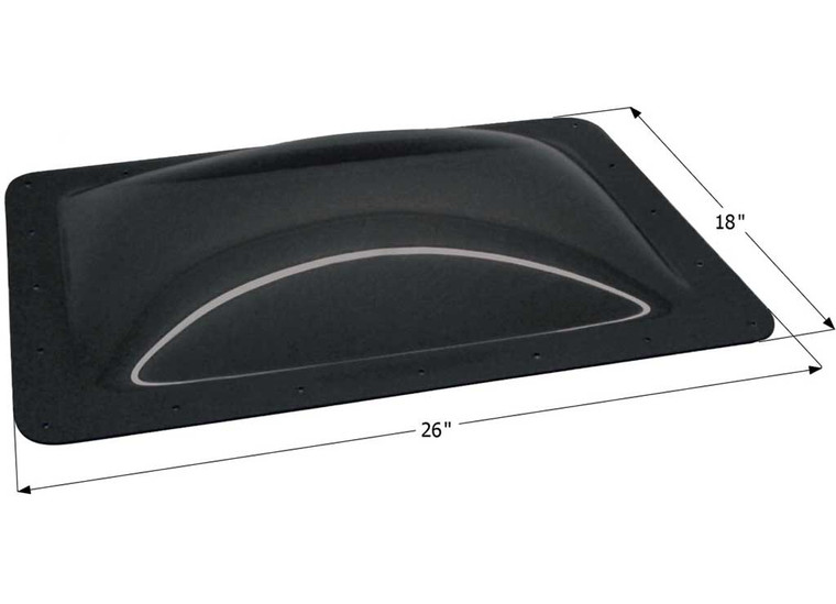 Icon - Skylight Sl 1422d Dark Smoke Includes Sealant & Screws - 16032