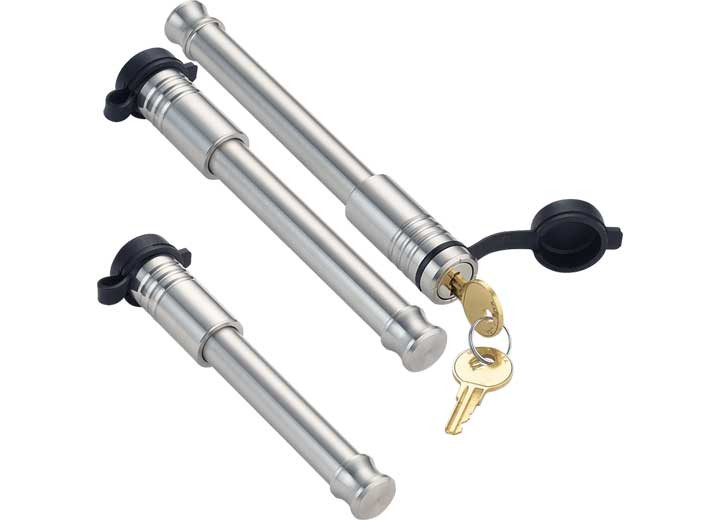 InfiniteRule Security - 3 Pk Mixed 2.5kahitch Locks For B&w 2in & 2.5in Tow & Stow 10k Lb & 18k Lbw/ Lock For 2.5in Rec - 61653-S