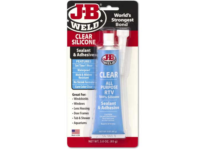 JB Weld - Clear Rtv Carded 3oz Tube - 31310