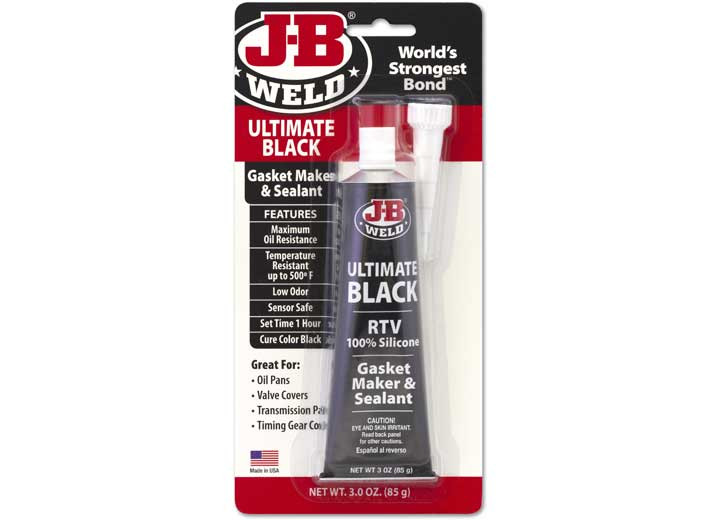 JB Weld - Ultimate Black Carded 3oz Tube - 32329