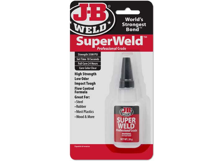 JB Weld - Superweld Professional Grade Carded Bottle  20g - 33120