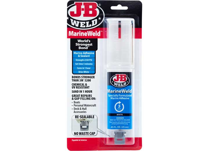 JB Weld - Marineweld Carded 25ml Resealable Syringe - 50172