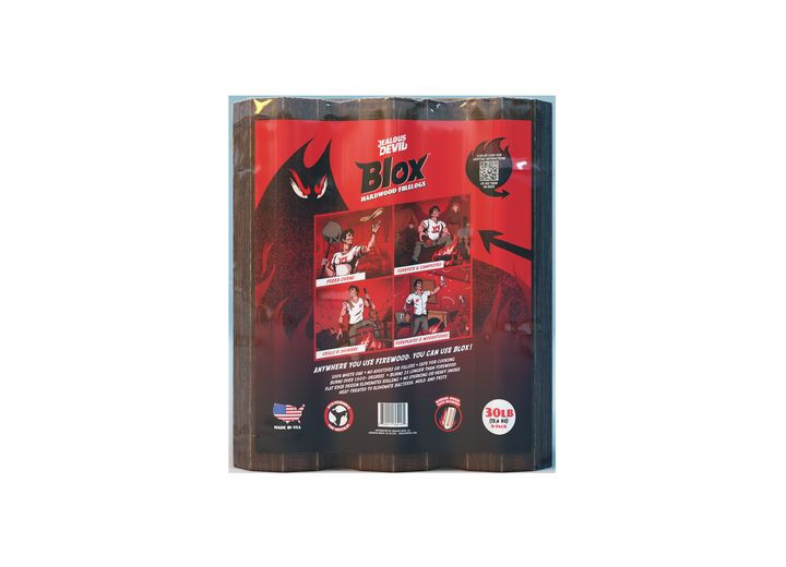 Jealous Devil - Blox Firelogs 6 Pack 30lbs - FJDBLOX6PK