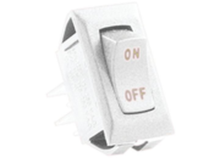 JR - Labeled 12v On/off Switch White - 12581-5
