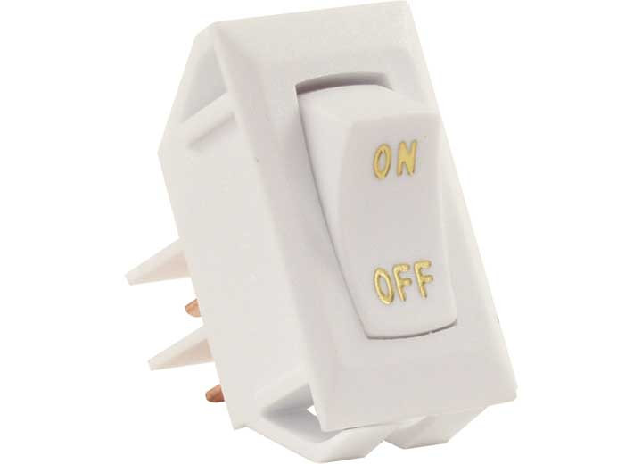 JR - Labeled 12v On/off Switch White - 12585
