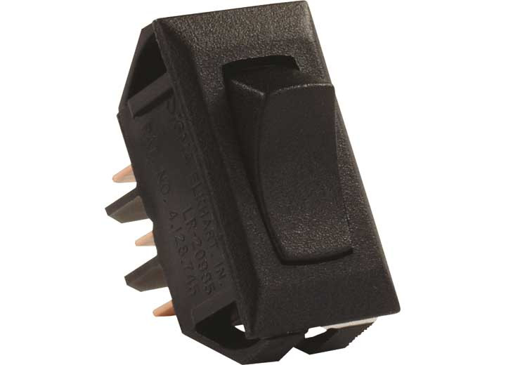 JR - Standard 12v On/on Switch Black - 12625