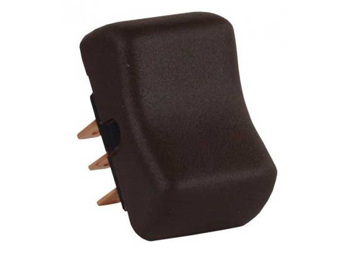 JR - Dpdt On/off/on Momentary Switch Brown - 13015