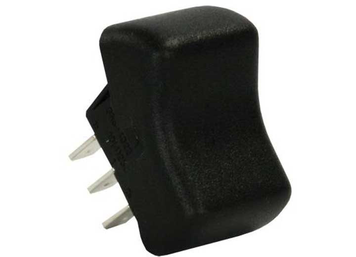 JR - Dpdt On/on Switch Black - 13055