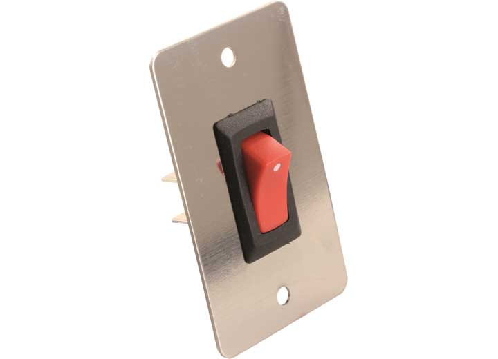 JR - 12v On/off Switch Chrome Plate - 13885