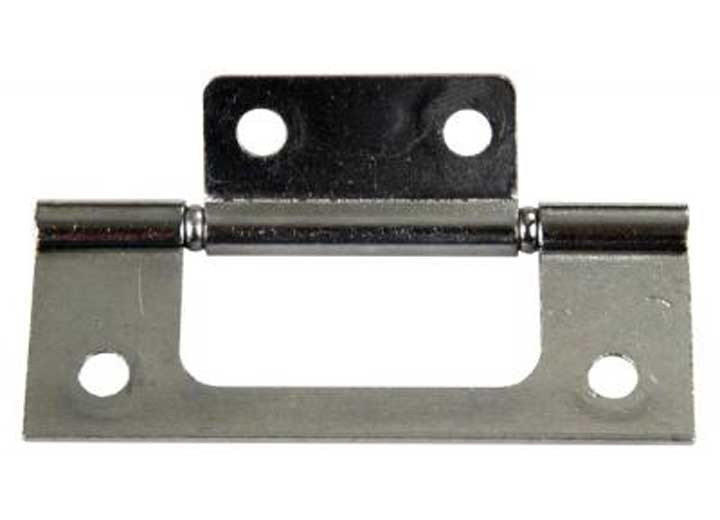 JR - 3in Nonmortise Hinge Chrome (2 Pk) - 70645