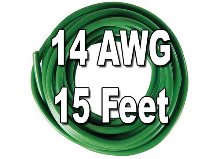 J T & T - Primary Wire  Rated 80 Degrees C 14 Awg Orange 15 Ft. - 141F