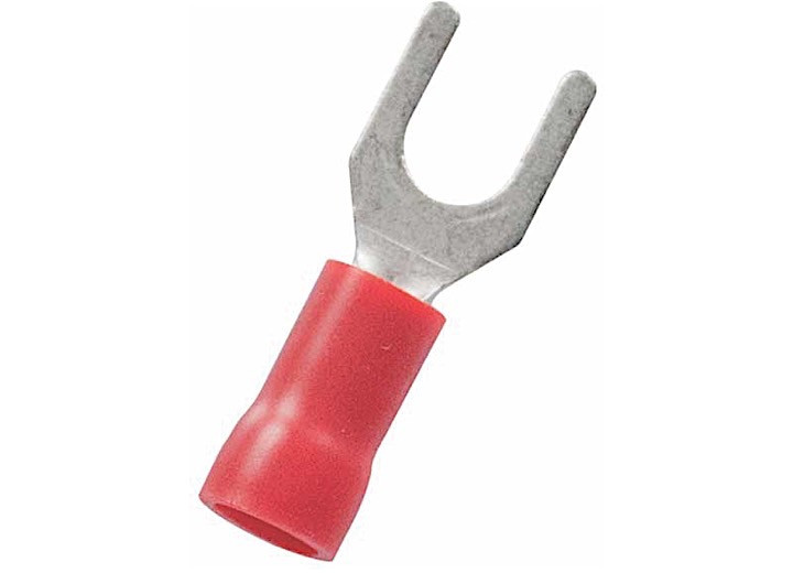J T & T - 2218 #10 Red Vinyl Spade Terminal 19 Pcs - 2052H